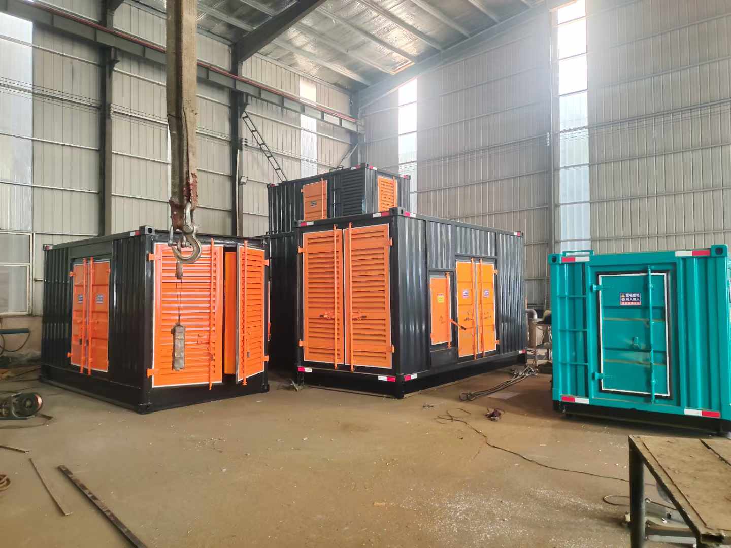 富文镇500kw柴油发电机组可以带动多少功率设备？